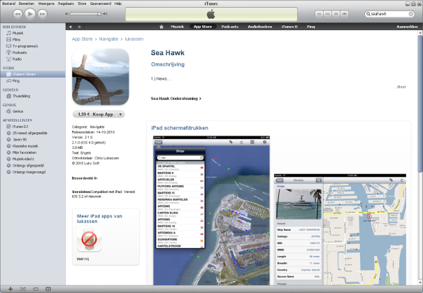 Get Sea Hawk in the AppStore